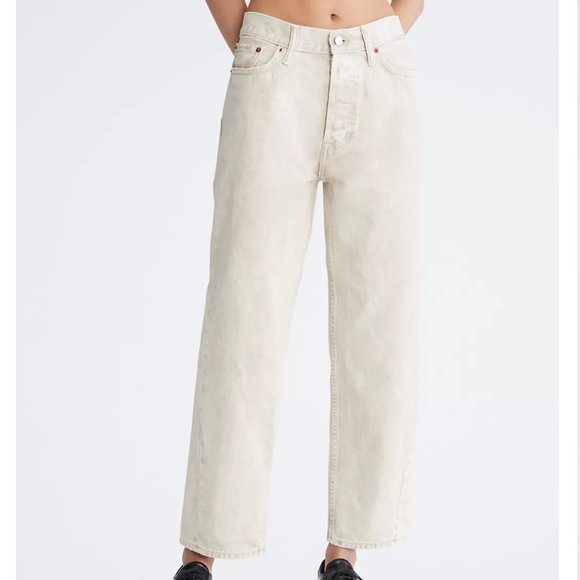 NWT CK Calvin Klein Standards Jeans Denim Willy Chavarria UNISEX 25 XS - Picture 12 of 12